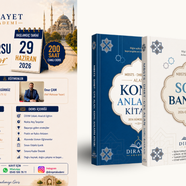 DHBT Hazırlık Kampı ve Kitap Seti Paketi