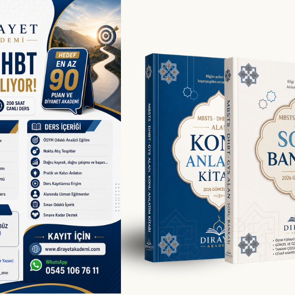 DHBT Hazırlık Kampı ve Kitap Seti Paketi