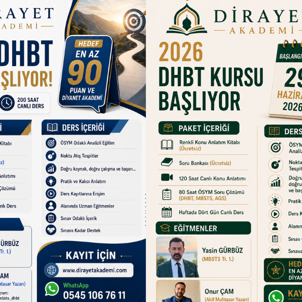 DHBT Hazırlık Kampı (Kitap Seti Hariç)